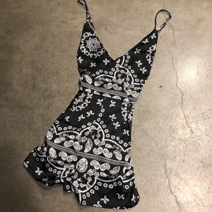 Nasty Gal Satin Romper Sz 4!! FREE SHIPPING!! #GS5